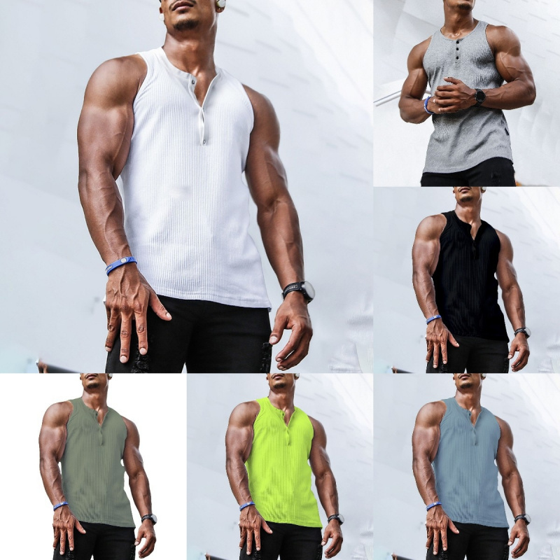 قميص هينلي مضلع بدون أكمام للر - مراجعة Undershirt Crew Neck وسعره